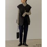 大人カジュアルコーデを楽しむ2WAYキルトジャケット | Re:EDIT | 詳細画像6