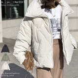 ダイヤキルト中綿ダウンジャケット | Re:EDIT | 詳細画像1