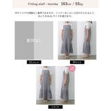 ギンガムチェック裾プリーツキャミワンピース ワンピース ジャンパースカート | Re:EDIT | 詳細画像27 