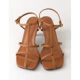 縦のベルトデザインで美脚見せも叶える 細ストラップミュールサンダル シューズ | Re:EDIT | 詳細画像17