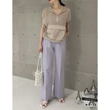 縦のベルトデザインで美脚見せも叶える 細ストラップミュールサンダル シューズ | Re:EDIT | 詳細画像23