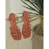 縦のベルトデザインで美脚見せも叶える 細ストラップミュールサンダル シューズ | Re:EDIT | 詳細画像38