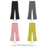 普段のワードローブに加えたい、美脚スラックス ツイルフィットフレアスラックス | Re:EDIT | 詳細画像18