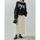 カットジョーゼットバックスリットロングスカート | Re:EDIT | 詳細画像11