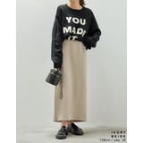 カットジョーゼットバックスリットロングスカート | Re:EDIT | 詳細画像12