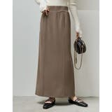 カットジョーゼットバックスリットロングスカート | Re:EDIT | 詳細画像8