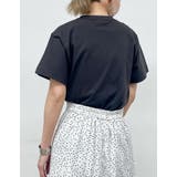 配色フロッキーロゴがアクセント フロッキーロゴTシャツ トップス | Re:EDIT | 詳細画像12