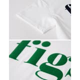 配色フロッキーロゴがアクセント フロッキーロゴTシャツ トップス | Re:EDIT | 詳細画像16
