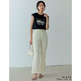 スタイリッシュなカジュアルTシャツ USAコットンフォトプリントTシャツ トップス | Re:EDIT | 詳細画像11