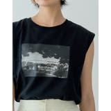 スタイリッシュなカジュアルTシャツ USAコットンフォトプリントTシャツ トップス | Re:EDIT | 詳細画像14