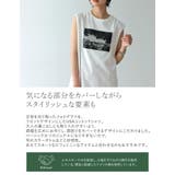 スタイリッシュなカジュアルTシャツ USAコットンフォトプリントTシャツ トップス | Re:EDIT | 詳細画像6