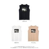 スタイリッシュなカジュアルTシャツ USAコットンフォトプリントTシャツ トップス | Re:EDIT | 詳細画像18