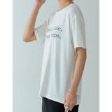 接触冷感素材でひんやり快適な着心地 接触冷感とろみロゴTシャツ トップス | Re:EDIT | 詳細画像11
