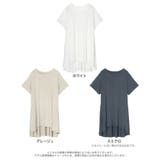 肌当たりの良い接触冷感素材がやみつきに 接触冷感とろみフレアチュニック トップス | Re:EDIT | 詳細画像18