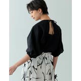 ランタンスリーブデザインが新鮮さのある着こなしに | Re:EDIT | 詳細画像9