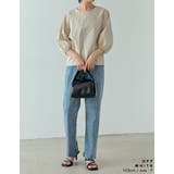 ランタンスリーブデザインが新鮮さのある着こなしに | Re:EDIT | 詳細画像10