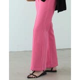 綺麗なレッグラインを叶えるコットンカラーフレアパンツ | Re:EDIT | 詳細画像8