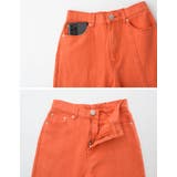 綺麗なレッグラインを叶えるコットンカラーフレアパンツ | Re:EDIT | 詳細画像10