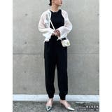 ジョーゼットフロントタックジョガーパンツ | Re:EDIT | 詳細画像6