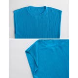 リネンタッチノースリーブリブニットトップス | Re:EDIT | 詳細画像35