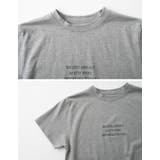 ポジティブなメッセージロゴが程よくコーデのアクセントに メッセージロゴTシャツ | Re:EDIT | 詳細画像26 