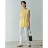 シンプルながらも抜け感のあるシアータンクトップ | Re:EDIT | 詳細画像16