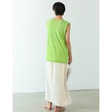 シンプルながらも抜け感のあるシアータンクトップ | Re:EDIT | 詳細画像22