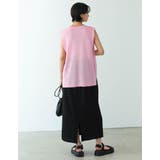 シンプルながらも抜け感のあるシアータンクトップ | Re:EDIT | 詳細画像30