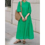 [低身長サイズ有]楊柳ティアードマキシワンピース | Re:EDIT | 詳細画像8 