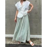 モードカジュアルな旬のスタイリングを叶える1枚 マルチストライプフレアスカート | Re:EDIT | 詳細画像12