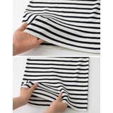 カジュアルな要素を程よく取り入れる サマーニットボーダータンクトップ トップス | Re:EDIT | 詳細画像36