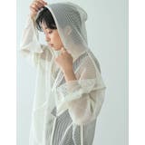 コーディネートにONするだけでこなれ感を演出 メッシュフーディープルオーバー | Re:EDIT | 詳細画像14