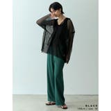 コーディネートにONするだけでこなれ感を演出 メッシュフーディープルオーバー | Re:EDIT | 詳細画像5