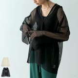 コーディネートにONするだけでこなれ感を演出 メッシュフーディープルオーバー | Re:EDIT | 詳細画像1