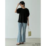 シンプルで着回し力のあるポンチパフスリーブT ポンチパフスリーブプルオーバー | Re:EDIT | 詳細画像5