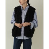 ブラック(001) | さっと羽織るだけでエレガンス×モードな印象に | Re:EDIT