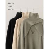 2点セットで着こなしの幅も広がる 2WAYリサイクルニットワンピース ワンピース | Re:EDIT | 詳細画像2