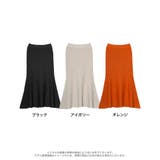 幅広いスタイリングに優美さを演出 ミラノリブマーメイドニットスカート スカート | Re:EDIT | 詳細画像18