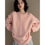 ピンク(010) | ミラノリブスウェットニットプルオーバー | Re:EDIT