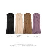 [低身長サイズ有]スウェードポンチテーラードノースリコート | Re:EDIT | 詳細画像18 