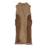 [低身長サイズ有]スウェードポンチテーラードノースリコート | Re:EDIT | 詳細画像29 