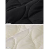 リサイクルタフタ裏ボア軽量中綿キルティングロングコート | Re:EDIT | 詳細画像19