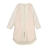 リサイクルタフタ裏ボア軽量中綿キルティングロングコート | Re:EDIT | 詳細画像33