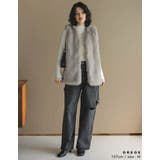 [販売枚数1.3万枚突破]ミドルフェイクファーベスト | Re:EDIT | 詳細画像16 