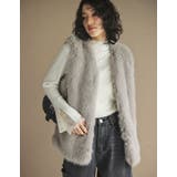 [販売枚数1.3万枚突破]ミドルフェイクファーベスト | Re:EDIT | 詳細画像8 