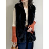 [販売枚数1.3万枚突破]ミドルフェイクファーベスト | Re:EDIT | 詳細画像9 