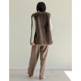 [販売枚数1.3万枚突破]ミドルフェイクファーベスト | Re:EDIT | 詳細画像22 