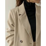 スタイルアップ効果抜群の定番ジャケット カットツイルショートテーラードジャケット | Re:EDIT | 詳細画像26