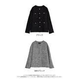 [累計販売枚数6,500枚突破！]ツイードフリンジノーカラージャケット | Re:EDIT | 詳細画像18 
