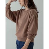 裏毛ワンポイント刺繍スウェットプルオーバー | Re:EDIT | 詳細画像12